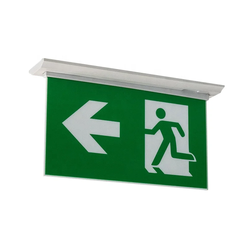 Emergency LED Exit Sign Light Ceiling Mounted Exit Light Coal Mining Explosion Proof Exit Light with High Quality