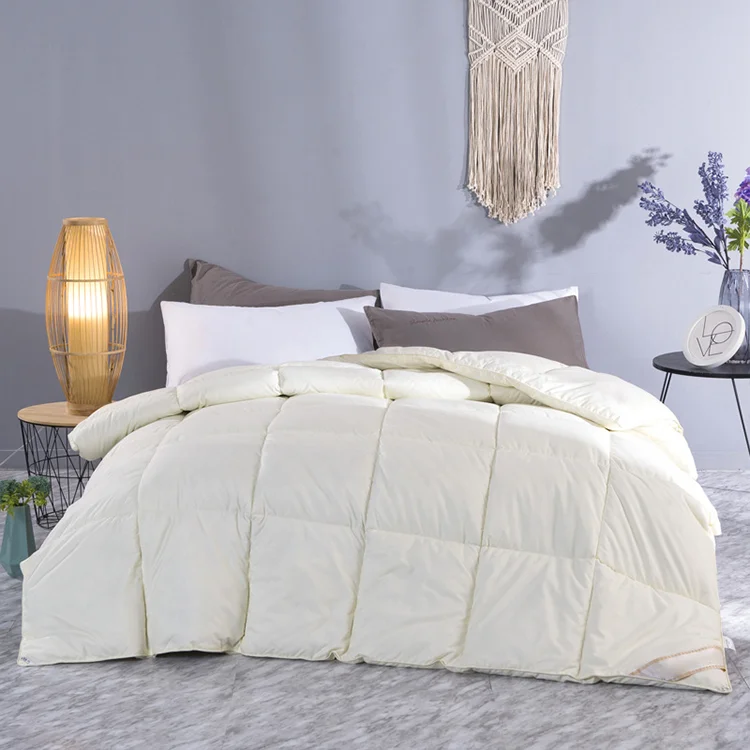 Four season machine washed polyester fiber bed duvet comforter