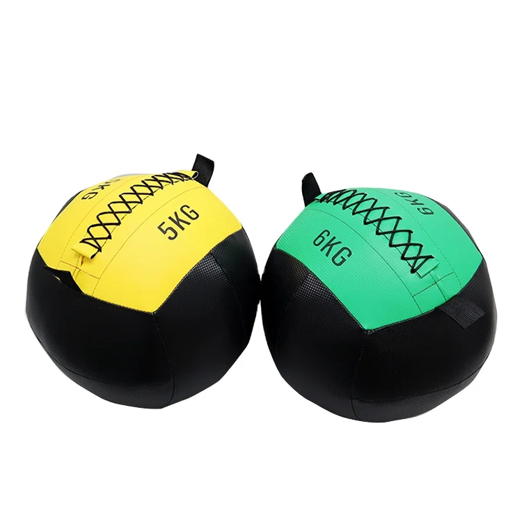 UNIQ Training Medical Ball 10kg Work Out Weighted Ball Soft Rubber Heavy Medicine Wall Ball With Custom Logo