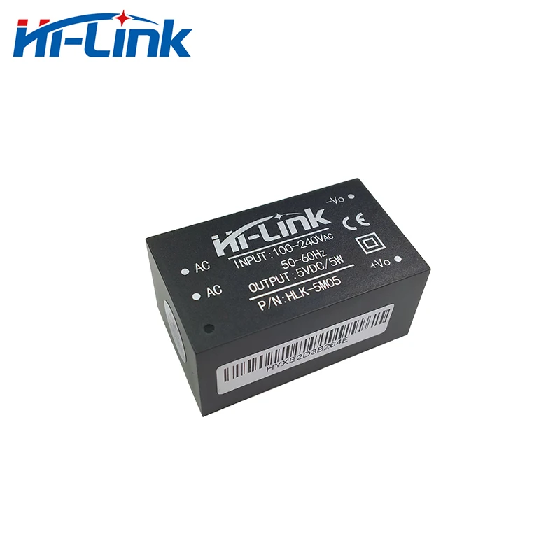 220V to 5V 1A 5W AC DC power Isolated module Low ripple HLK-5M05 Step down power supply