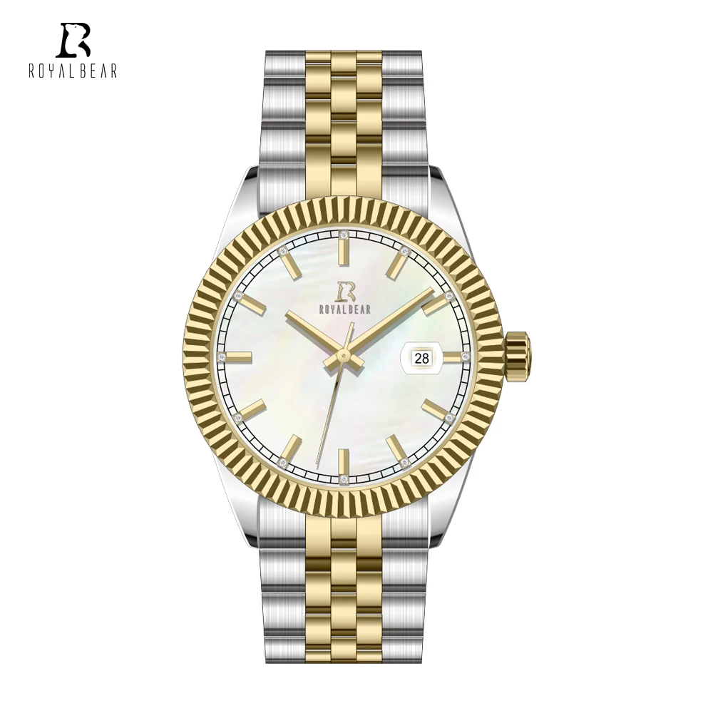  Custom automatic mechanical stainless steel men watches