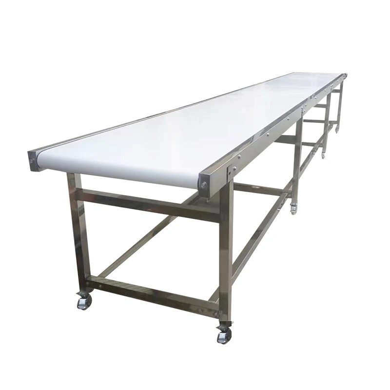 Hot Sale Industrial Automatic Conveyor Equipment for Food Conveyance with Roller Belt Equipped Electric Motor