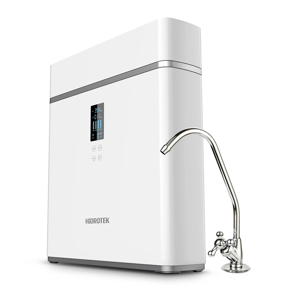 Electric NSF Certified Ultra Thin Under Sink Countertop Filter Lifespan Reminder Reverse Osmosis Water Filter