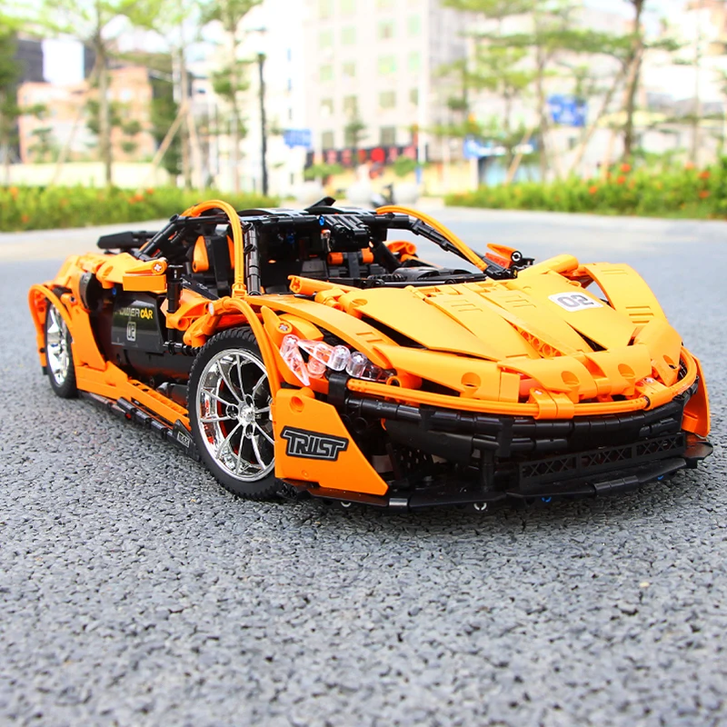 Mould King 13090 P1 Super Car Model Toy 2021 Children Building Block lepini technic Car Kid learning Toy Educational gift