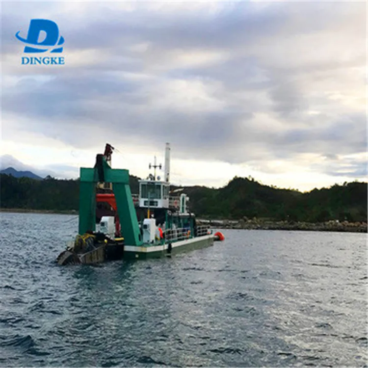 Dingke 20 Inch 3500m3/h Cutter Suction Sand Dredger Dredge Dredging Machine Ship Boat Vessel Mud Drag On Sale