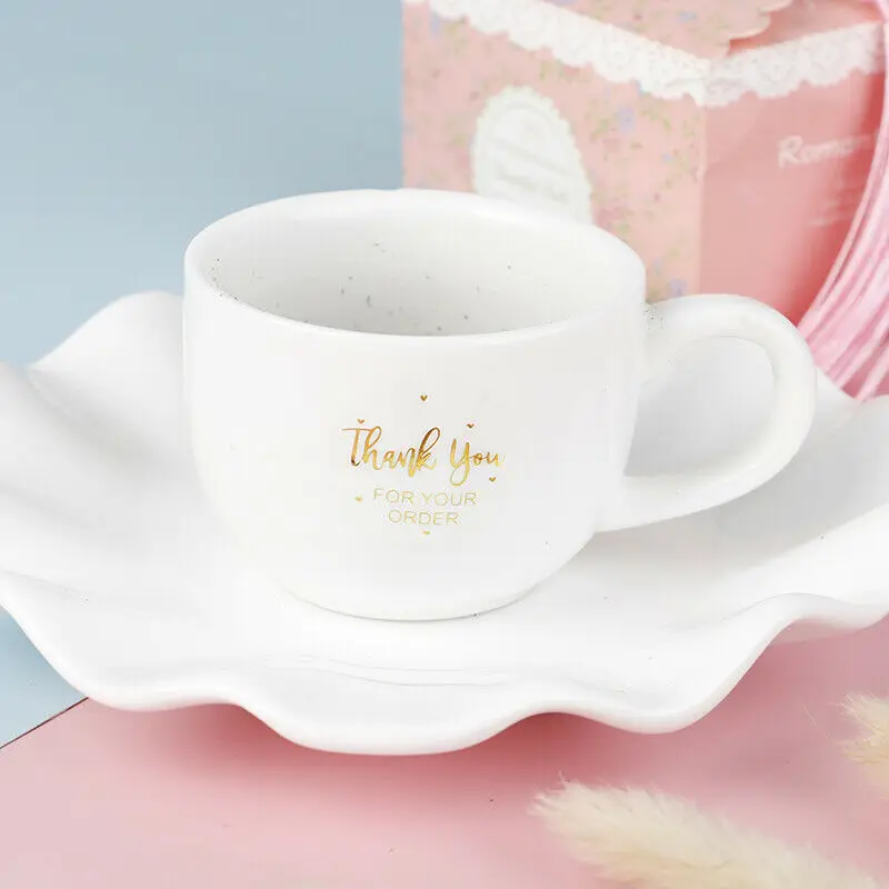 custom 3d pvc clear vinyl car stickers decals packaging private etiquette thank you vinyl transparent stickers