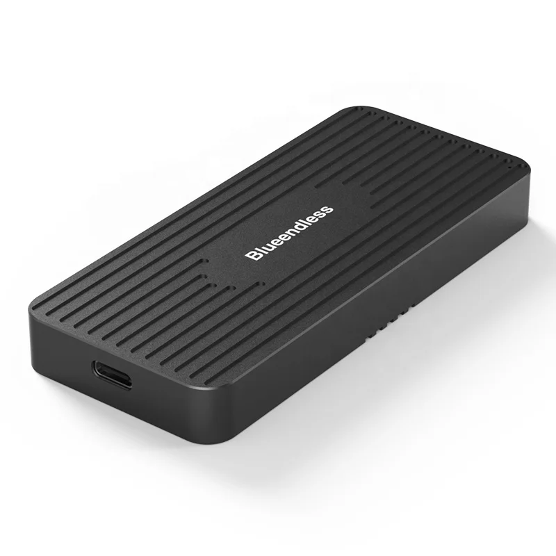 Laptop 2 Terabyte m.2 Ssd Enclosure case PCIe 40Gbps thunderbolt 3 External Hard Usb Ssd nvme Enclosure