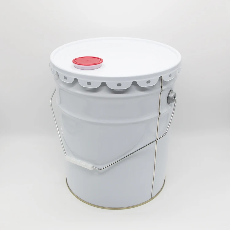 Wholesale Printed 5 gallon Empty Steel Drums Metal Pails Chemical 20 Liter Paint Bucket