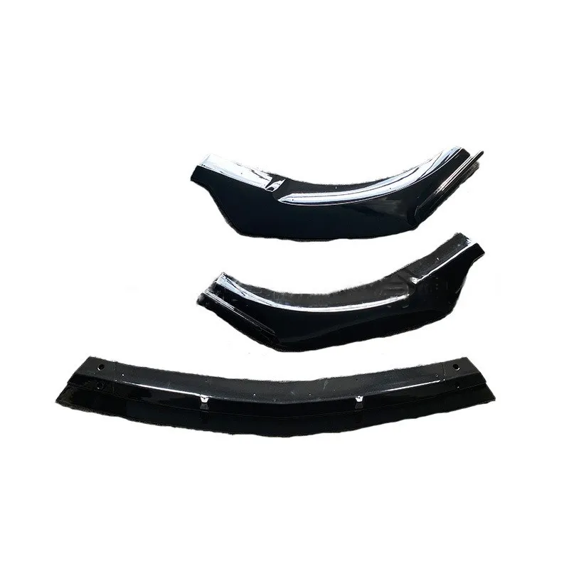 Front Bumper Lip For 2017-2019 Mercedes Benz E Class W213 E300 E260 3PCS Style ABS Front Splitter Spoiler Lip Body Parts
