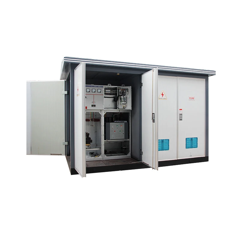 ZGYB-12kv/40.5kv high/low voltage switchgear Outdoor preinstalled substation (European type) / box type substation