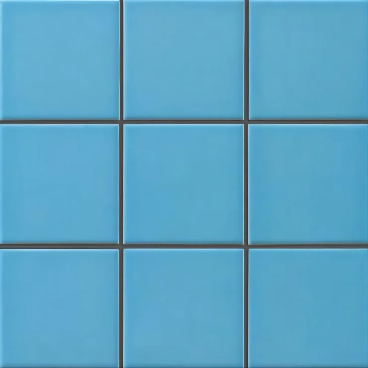 Глянцевые синие полированные мозаики 10x10 см квадратная сетчатая настенная мозаика из фарфора декоративная керамическая мозаичная плитка 300x300