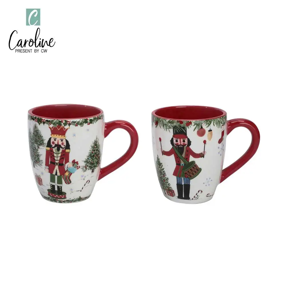 Лидер продаж, оптовая продажа, керамическая кружка, Рождественская кружка с маркировкой общего назначения