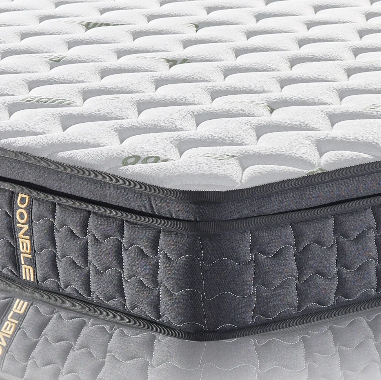 Hot Sale Factory Modern Customized Pocket Latex Hotel King Size Bed Mattress Sponge Mattress Spring bamboo Mattress In A Box