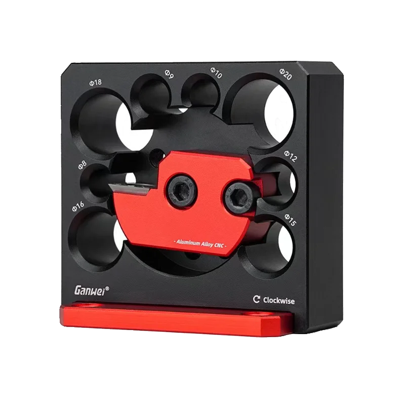 L-HT221-2 Square Carbide Insert Dowel Maker Dowel Plate Wood Raw Materials Rods Wood Sticks Maker Dowel Round Bar Auxiliary Tool