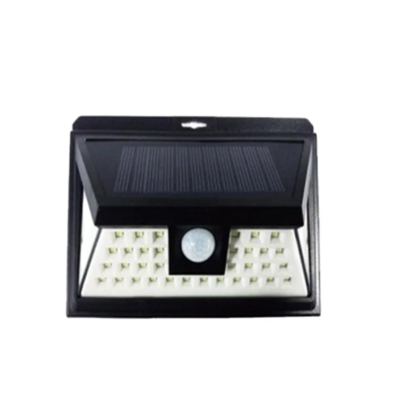 solar security motion sensor bright light for wall pool garage garden