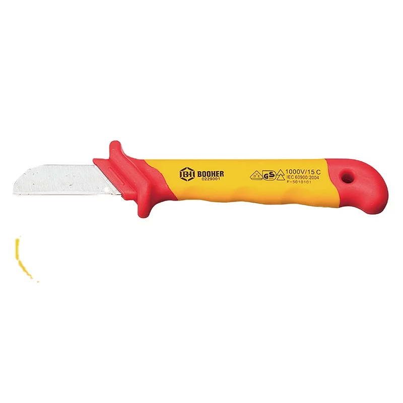 Germany VDE certified 1000V INSULATED DISMANTLING CABLE KNIFE (STRAIGHT)
