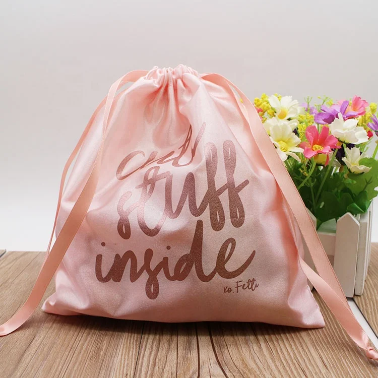 Шнурок мешок Шелковый Подарочный мешок сумки для волос и этикетки атласный Шелковый мешочек ювелирных изделий