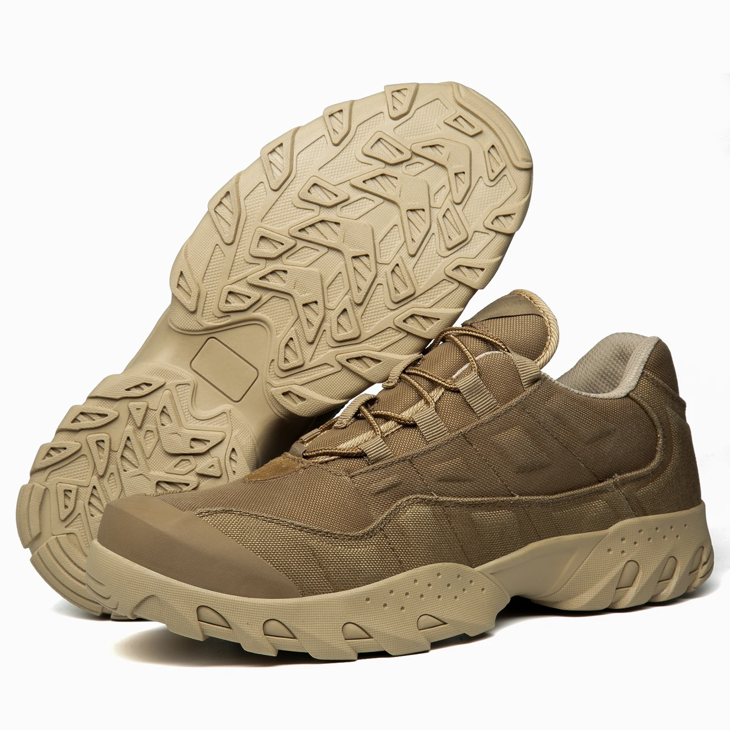 Zstep Archon Trail Running shoes Outdoor Hiking Shoes Industrial Tactical Combat Sneakers khaki rubber outsole outdoor