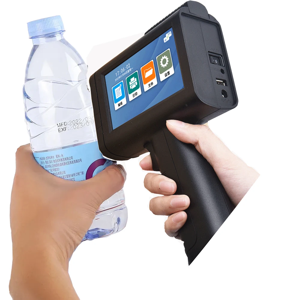 2023 New Handheld OEM Inkjet Printer Expiry Date Printer Support QR Code Symbols Batch Number Barcode Tube Printer