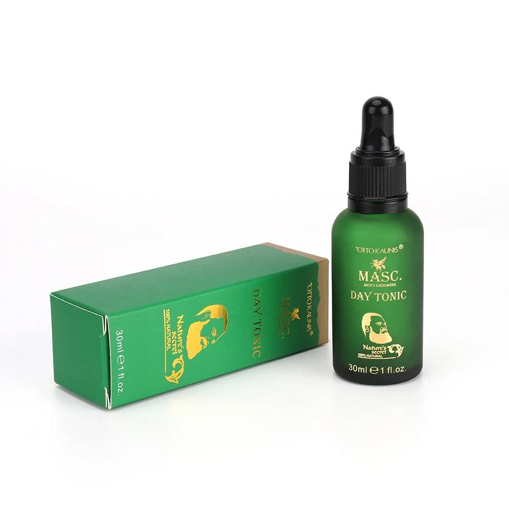 Natural wholesale men use 100% organic beard oil for day use