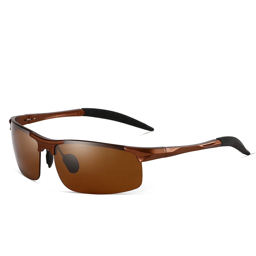 Aluminum Magnesium Cycling Sports Polarized Sunglasses Night Vision Sunglasses for Men Women