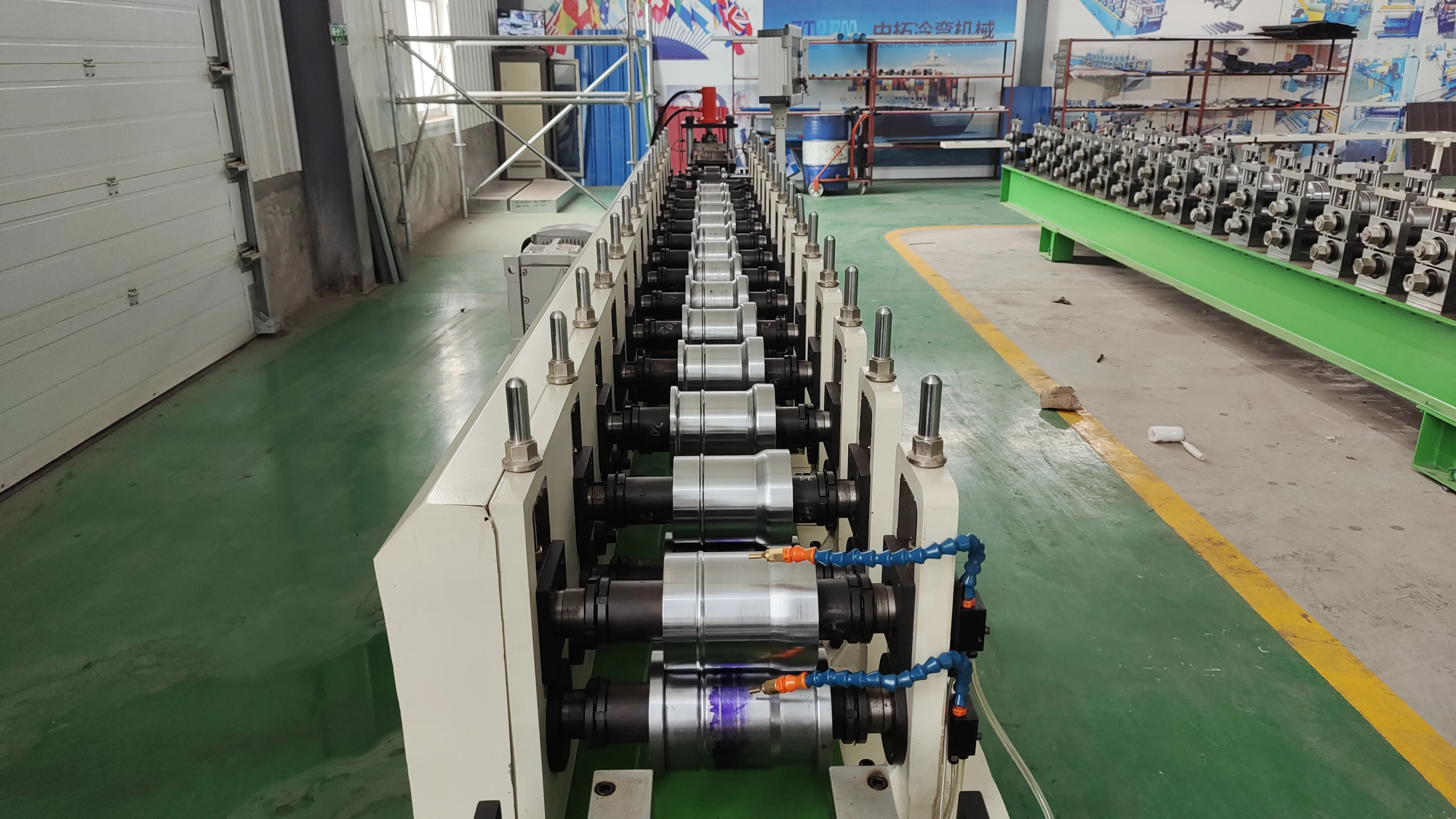 Garage Metal Rolling Door Shutter Roller Slat Making Roll Forming Machine