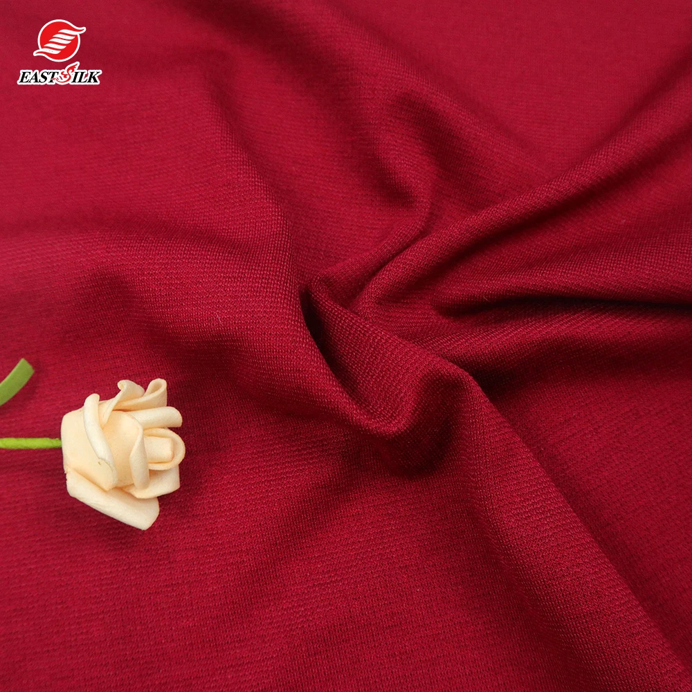 High quality Stretch Viscose Breathable Rayon Nylon Spandex Pants Material Ponte Roma Fabric for Sportswear