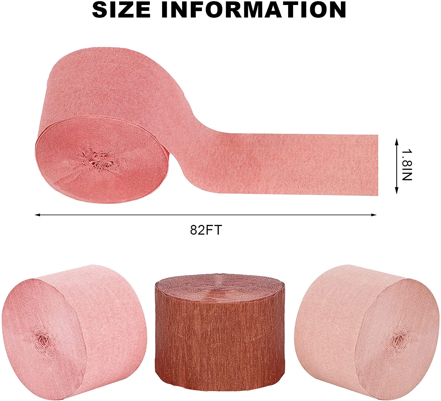 Цветные салфетки из крепированной бумаги для украшения вечеринки