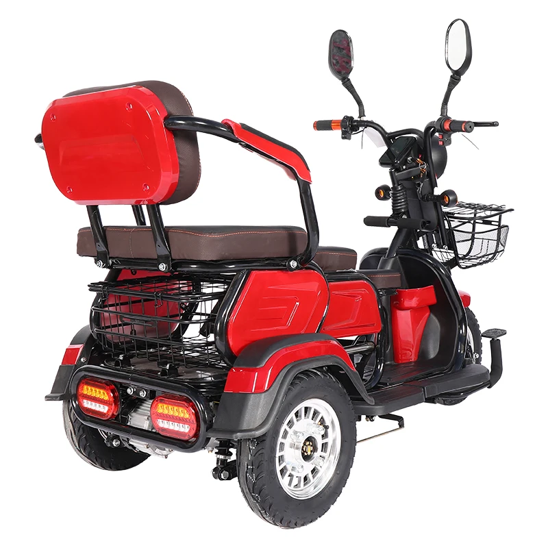Large capacity city road electric trike 3 wheel electric tricycle motorcycle cheap price adult electric bicycle
