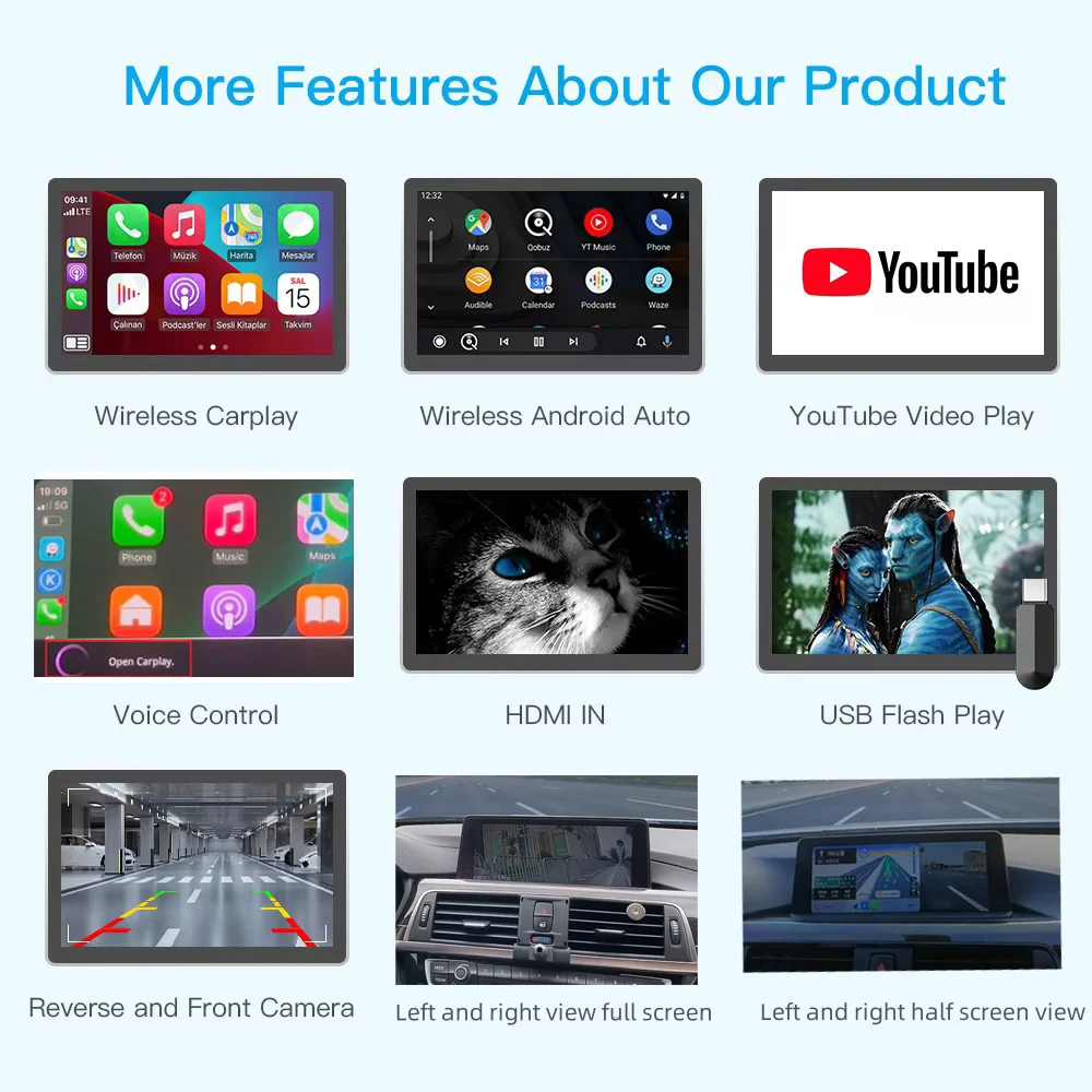 Wireless Q5H Decoder for Audi Q7 2010-2015 with Carplay/Android Auto/AirPlay etc.