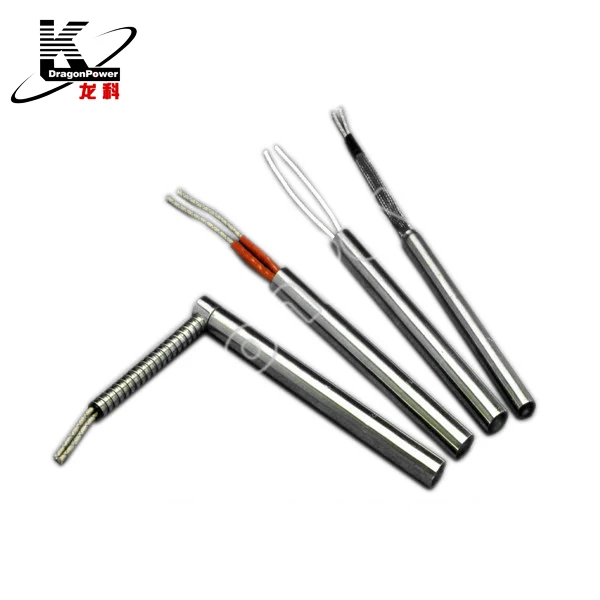 DragonPower tube-shaped, heavy-duty, industrial cartridge heater for using in the process heating industry