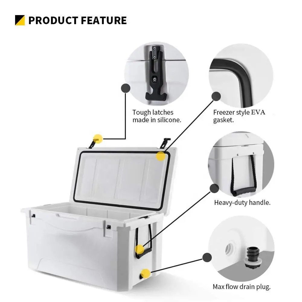 115Qt Fashion Design Wholesale Outdoor Cooler Box For Golf Carts Truck Car