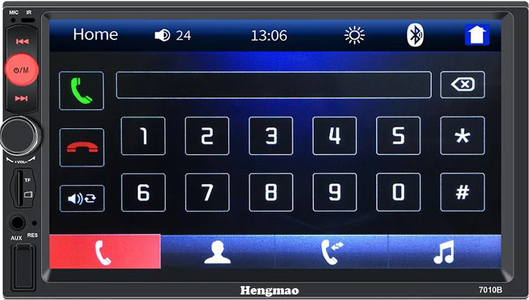 Hengmao 7-дюймовый универсальный автомобильный аудио радио para Карро плеер de carro DSP