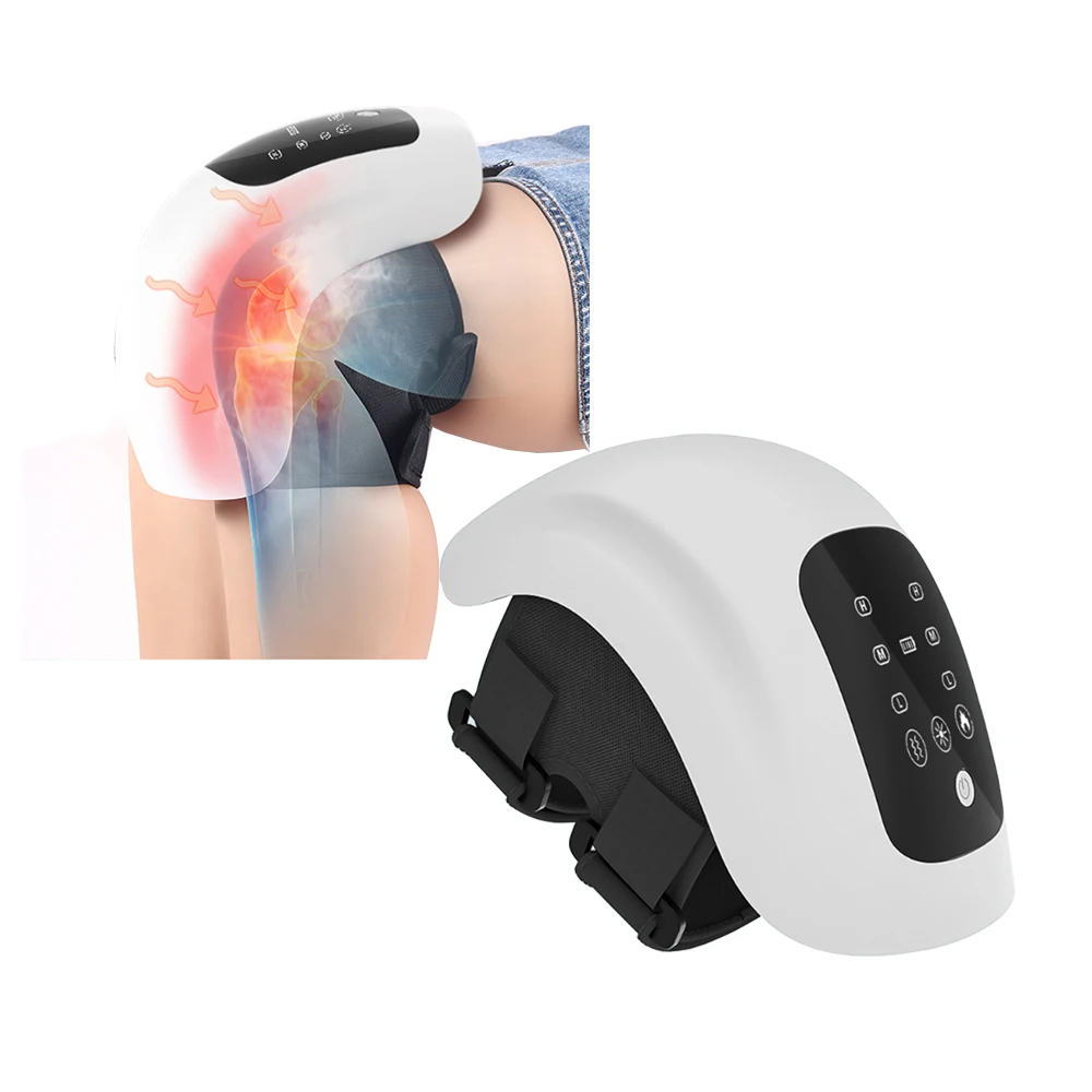 Wholesale Knee Joint Massager Infrared Knee Pain Relief Hot Compress Vibration Knee Massager Machine