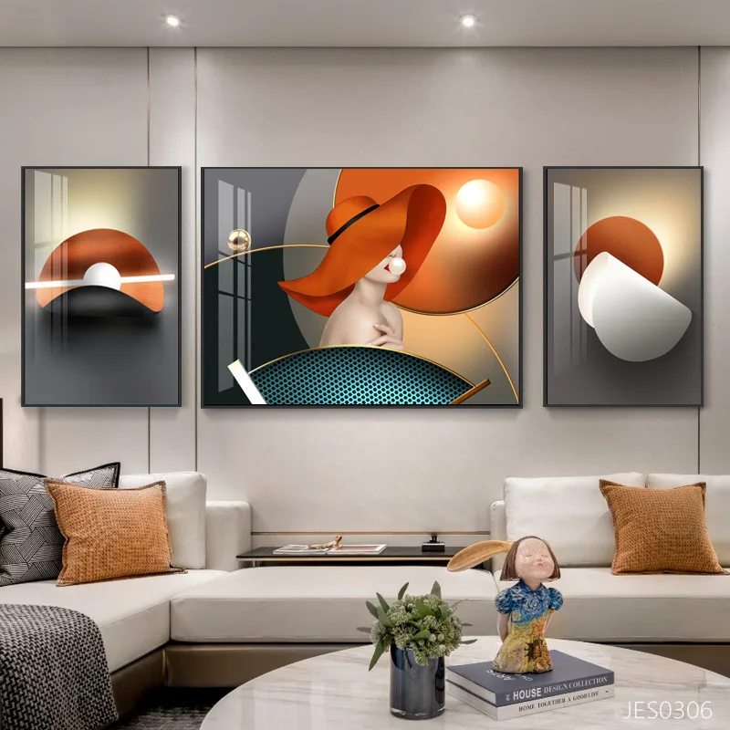 Advertising Gift Crystal Porcelain Wall Painting Wall Art Paint Kit For Wedding Decorations