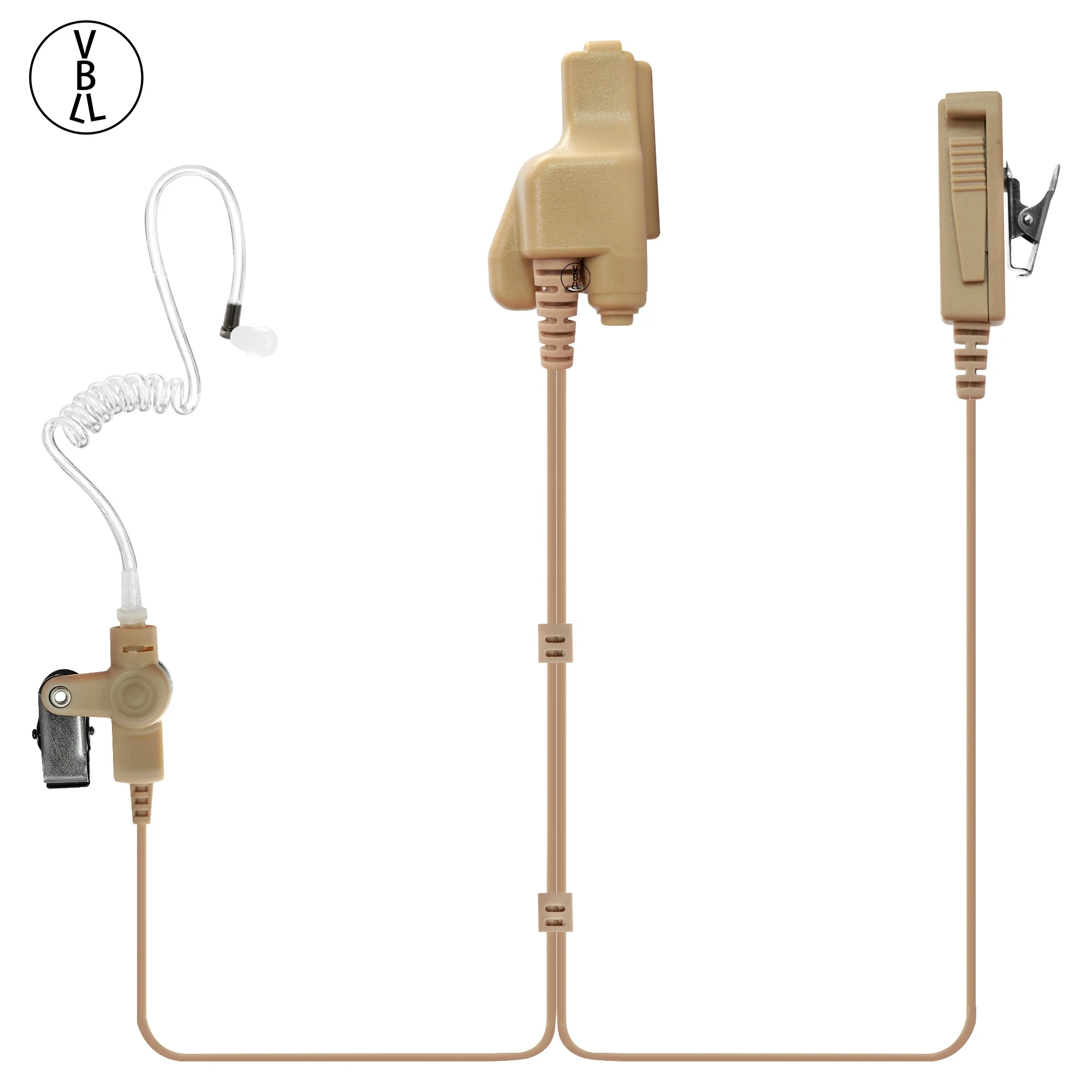 2-wire Mic Earpiece Fit Motorola MT2000 MTS2000 XTS1500 XTS2500 XTS3000 radio