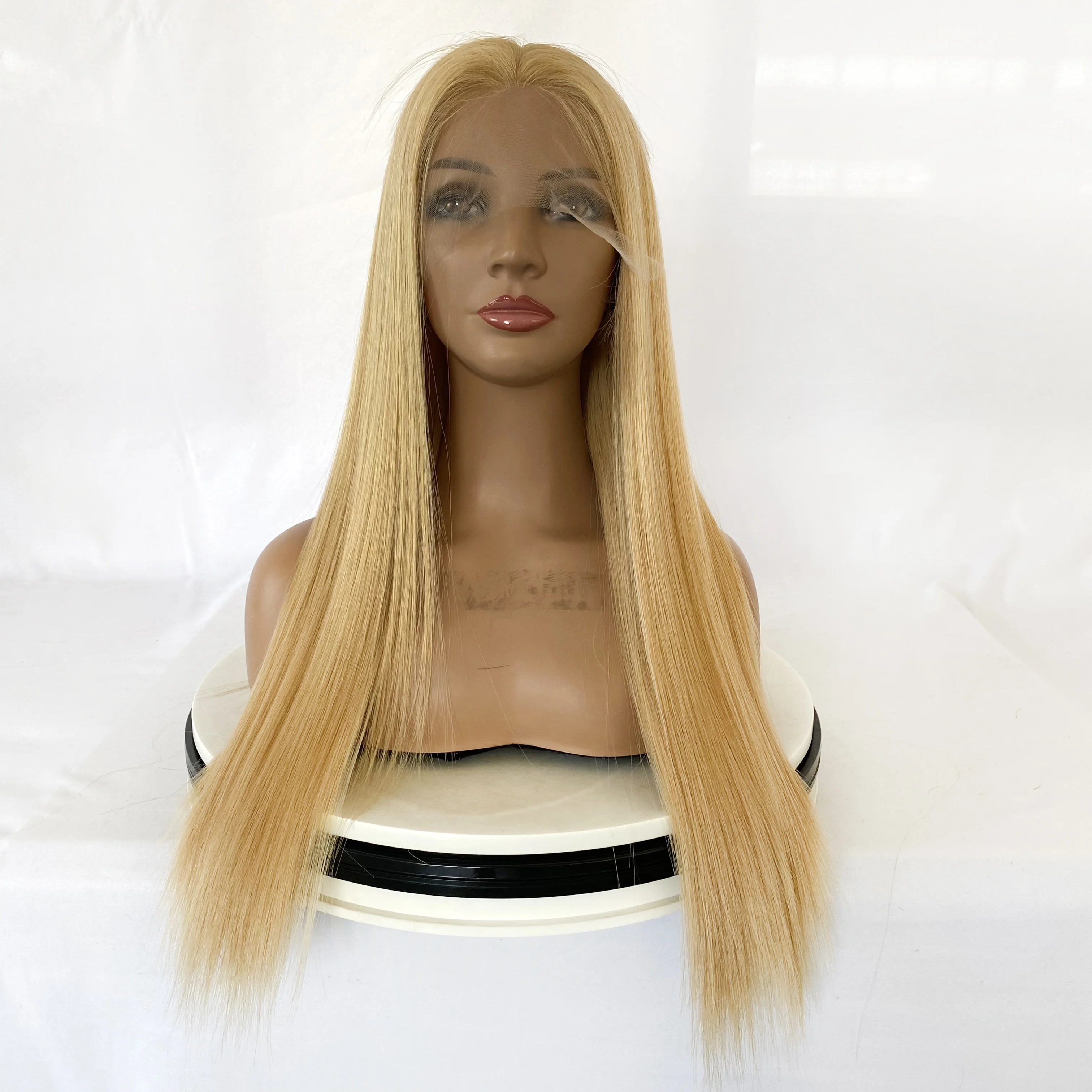 wholesale blonde hair wigs pre plucked glueless wigs raw virgin human hair hd transparent ginger lace front human hair wigs