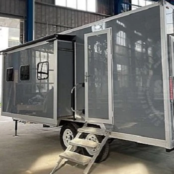 Attractive expandable dressing room catering and recycling trailers for Sale