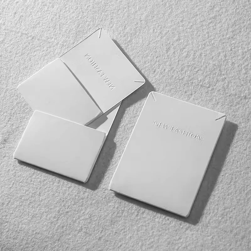 A1 Whole Price Jewelry Tags&Cards Pendant Storage Jewelry Display Paper Card  Jewelry Card With Logo