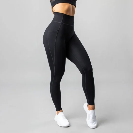 Sports Manufacturer High Waisted Workout Leggings Fitness Gear Womens High Impact Womens Skinny Yoga Pants