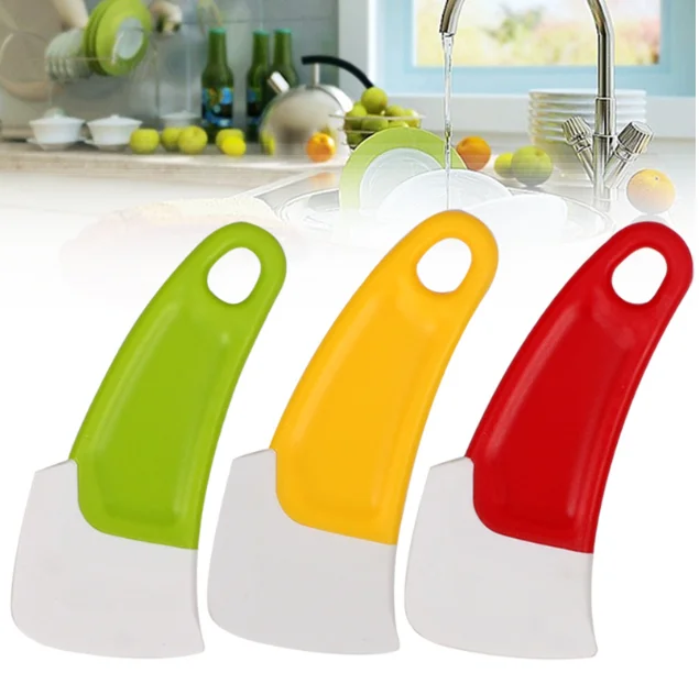Wholesale baking flour rubber scraper Kitchen gadget Multifunction soft oil scraper scraping grease stains