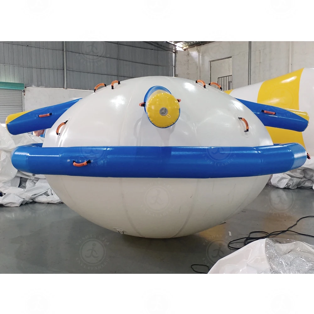 Водная игрушка надувная водяная Летающая дискотечная лодка для водных видов спорта
