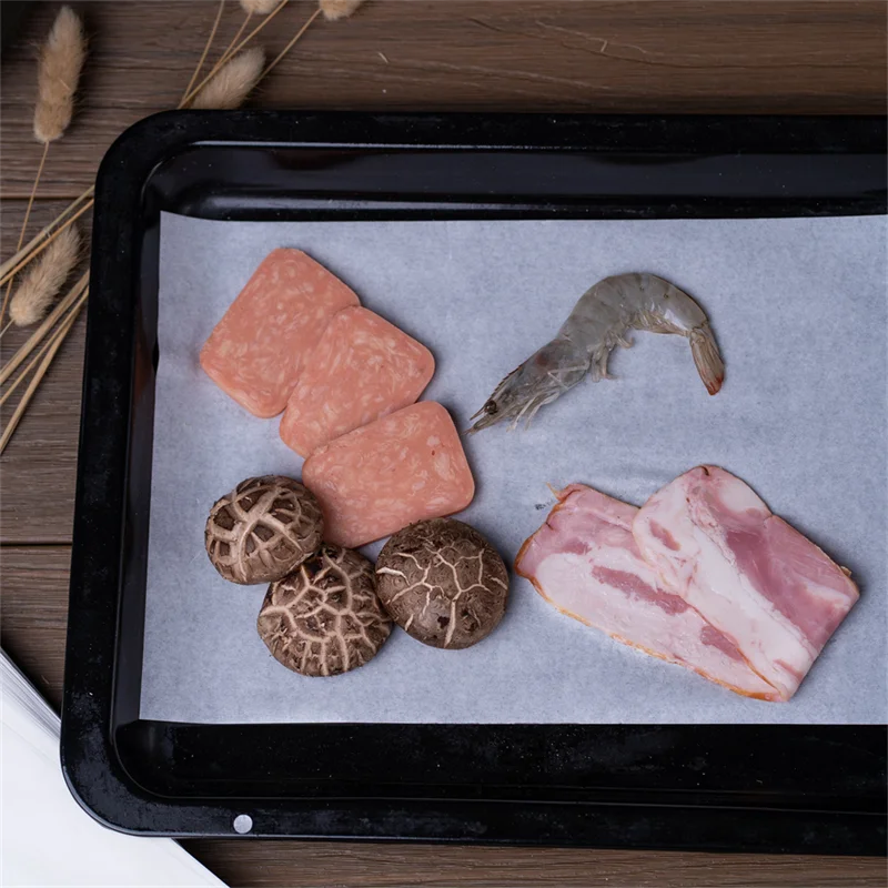 35gsm 38gsm 39gsm 40gsm Unbleached Double Sides Silicone Coated Parchment Baking Paper