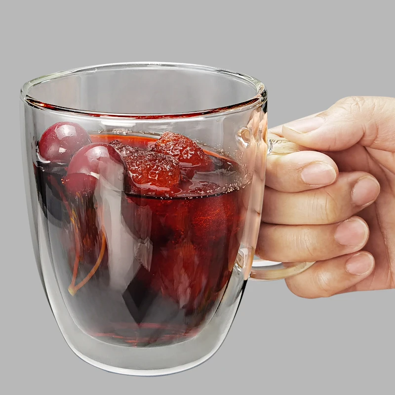 Double Wall Insulated Borosilicate Glasses Glass  Coffee Glass Tea Cup  Mug Espresso Cups