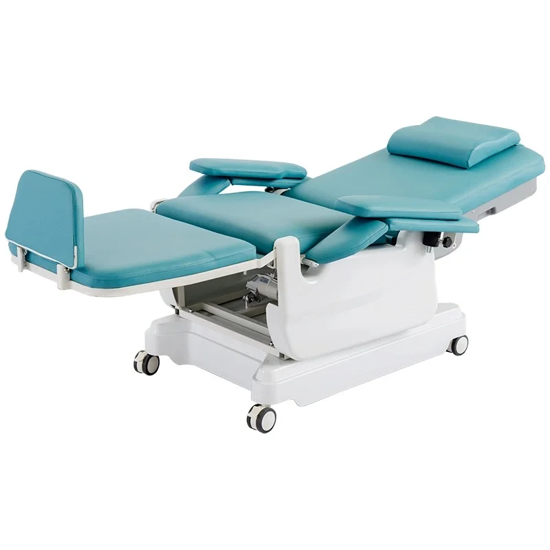 Medical Hospital Infusion Phlebotomy Mobile Manual Donor Sampling Chemotherapy Blood Donation Collection Dialysis Chair
