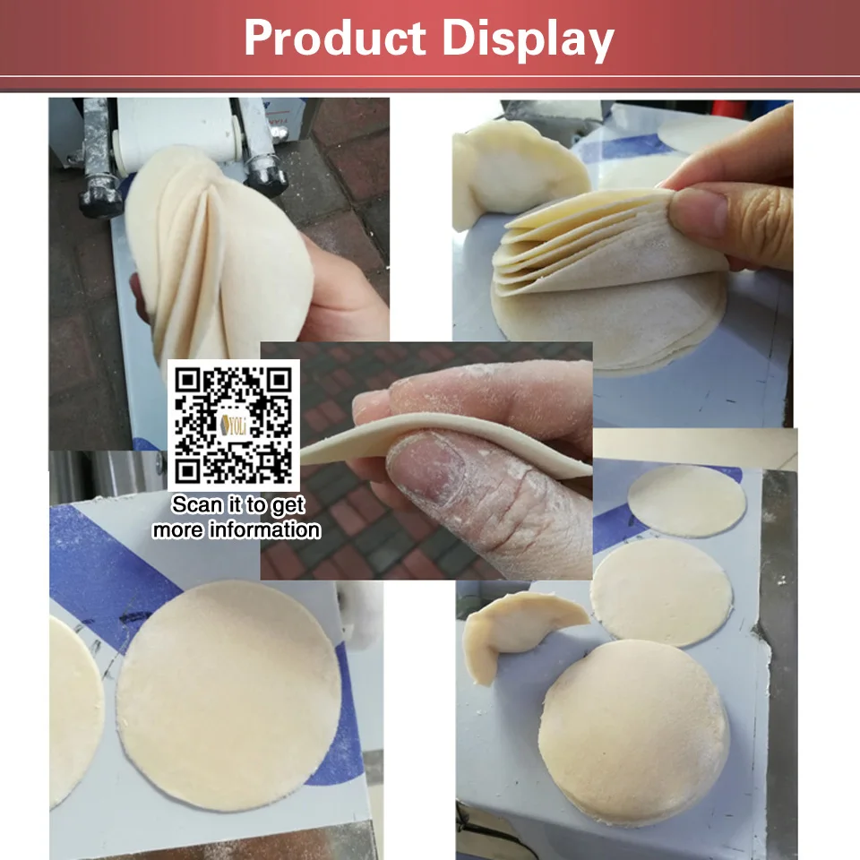 
New automatic imitation handmade dumpling skin machine catering equipment buns wonton skin wonton machine 110/220v 