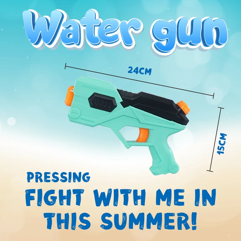 2022 Top selling  games water gun toys for handheld water quirt soaker pistol for children