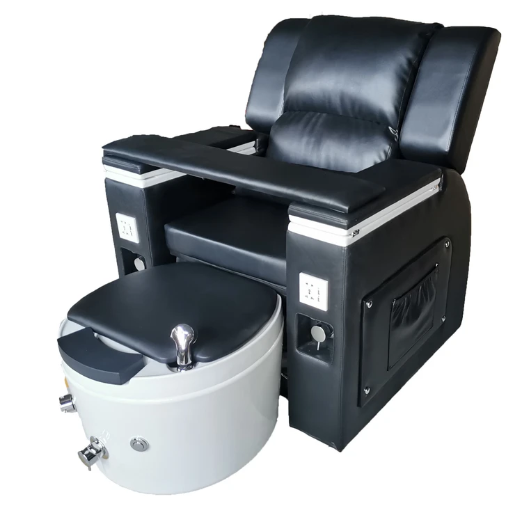 valentine gifts pedicure bench seat beauty salon black pedicure chair with foot water massager