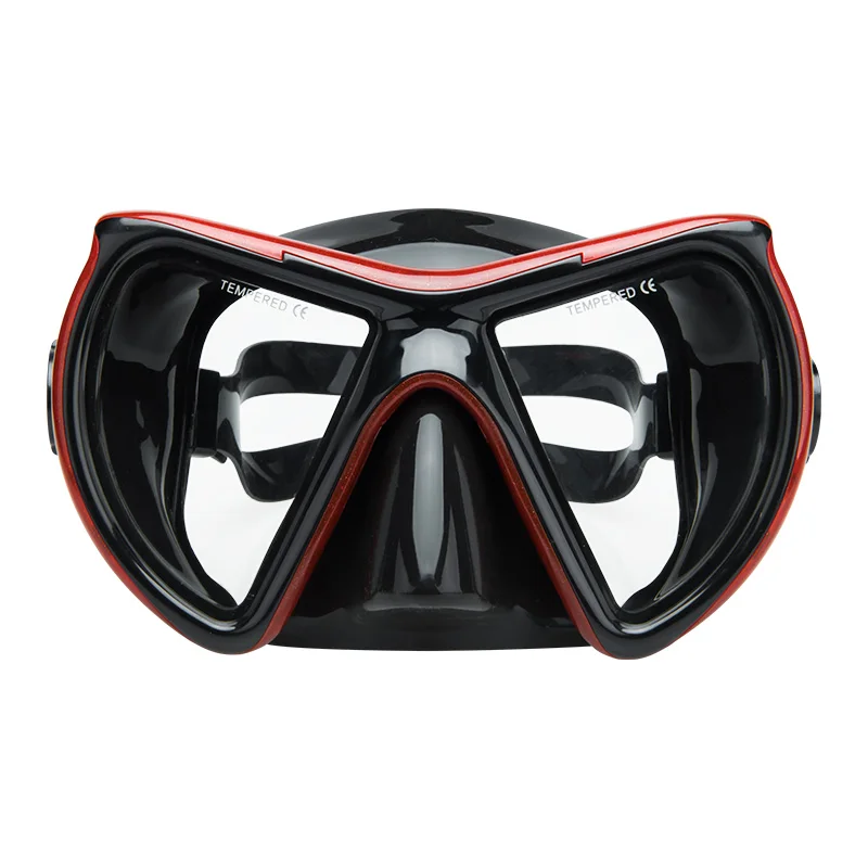 Adult comfortable fit diving mask swim goggles for foreign people diving mask with big vision scuba diving mask