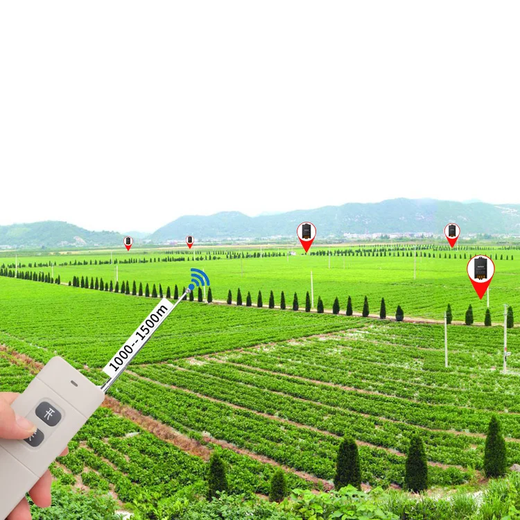 wholesale long range 240v motor on off househol electrical  rf 433 ac 220v  smart Wireless Remote Control Switch for water pump